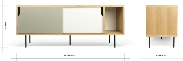 Immagine prodotto Temahome Dann (165 x 46 x 66 cm)