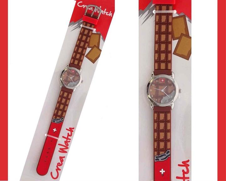 Produktbild Crea Watch Kinderuhr, Schweizer Collection Schokolade (210 mm)
