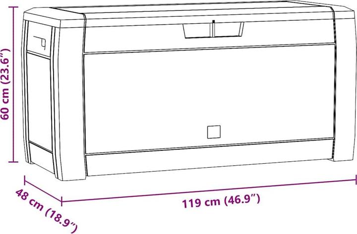 Actual product image vidaXL Colette