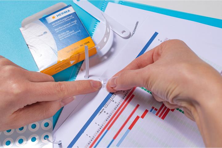 Produktbild HERMA Verstärkungsringe