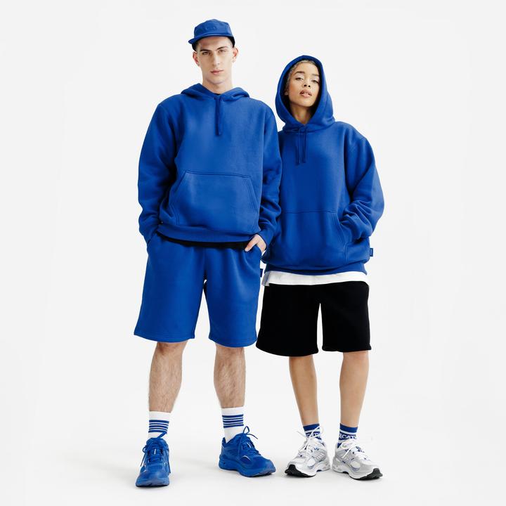 Image du produit Decathlon Sweat à capuche mixte, bleu (XS)