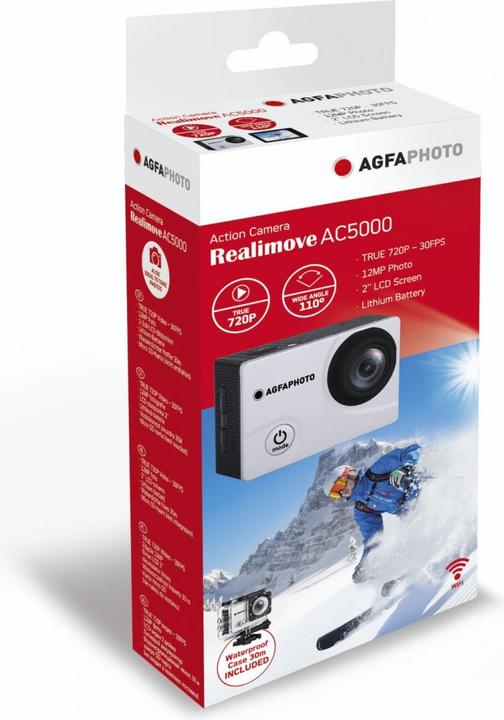 Productafbeelding AGFAPHOTO Action Cam AC5000 (30p, WiFi)