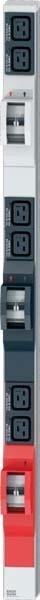 Image du produit Bachmann IT PDU ALU 0U 6x C19 6x disjoncteur CEE 3x32A rouge (12 x, CEI 320, 3 m)