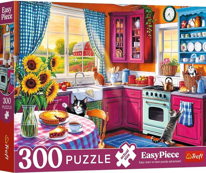 Productafbeelding Trefl Easy Piece Puzzle 300 – (300 onderdelen)