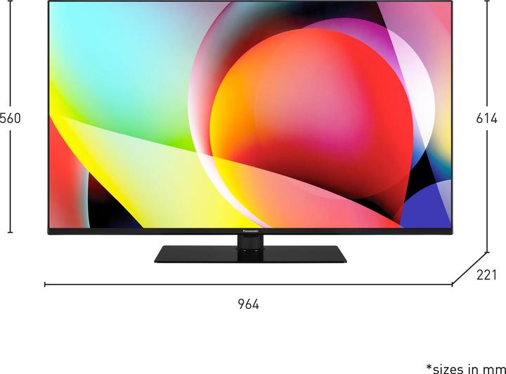 Actual product image Panasonic TN-43W70AEZ (43", LED, 4K, 2024)