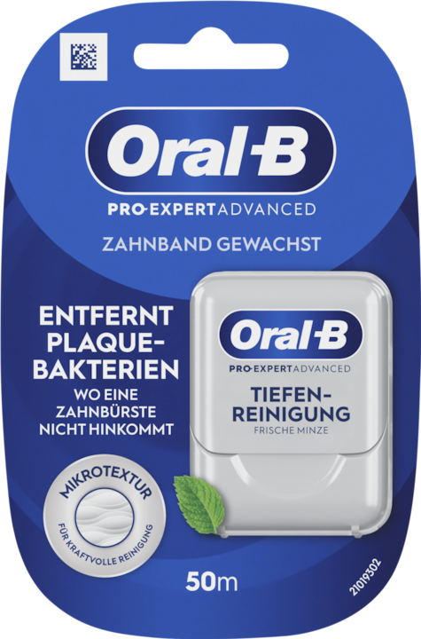 Oral-B Pro Expert Advanced Floss Tiefenreinigung gewachst 50m Zahnseide (50 m)
