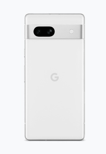 Productafbeelding Google Pixel 7a (128 GB, Sneeuw, 6.10", SIM + eSIM, 64 Mpx, 5G)