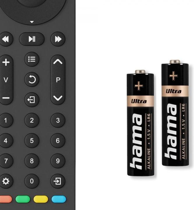 Actual product image Hama Universal remote control TV, infrared, for 8 devices, adaptive, app buttons (Universal remote control, Infrared)