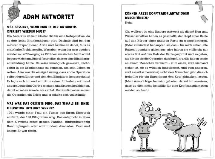 Actual product image Medizin – Echt eklig und schauderhaft schrecklich – Warum Pickel mit Krokodil-Kacke behandelt (German, Adam Kay, Henry Paker, Julia Strohbach, 2022)