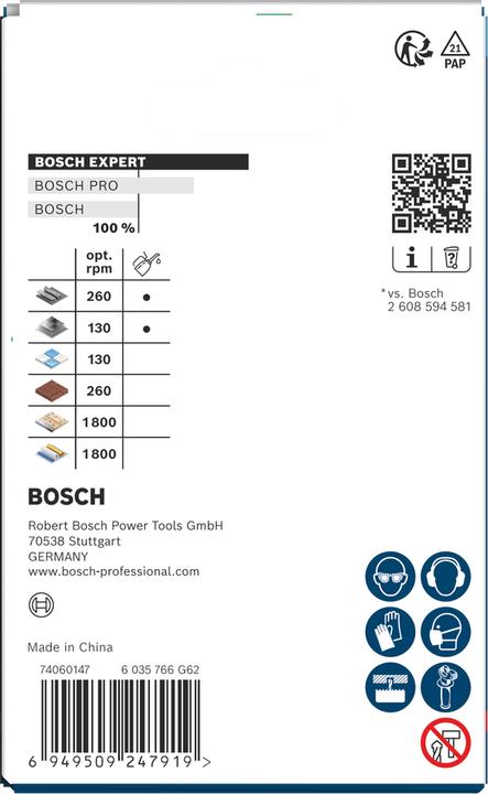 Immagine prodotto Bosch Professional Zubehör Bosch Blau Zubehör 2608901893 EXPERT Power-Change Lochsäge Multi Material 67mm (67 millimetri)