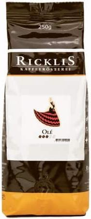 Actual product image RickliS Kaffeerösterei Olé (250 g, Medium roast)