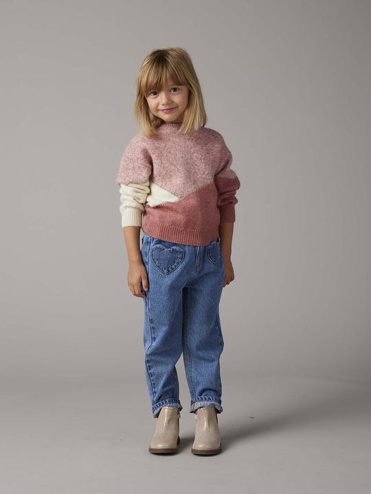 Produktbild Vertbaudet Mädchen Pullover im Colorblock-Style (98)