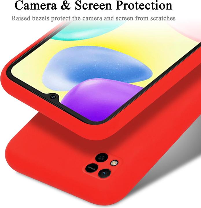 Produktbild Cadorabo TPU Liquid Silicone Case Hülle für Xiaomi RedMi 9C / RedMi 10A (Xiaomi Redmi 10A, Xiaomi Redmi 9C)