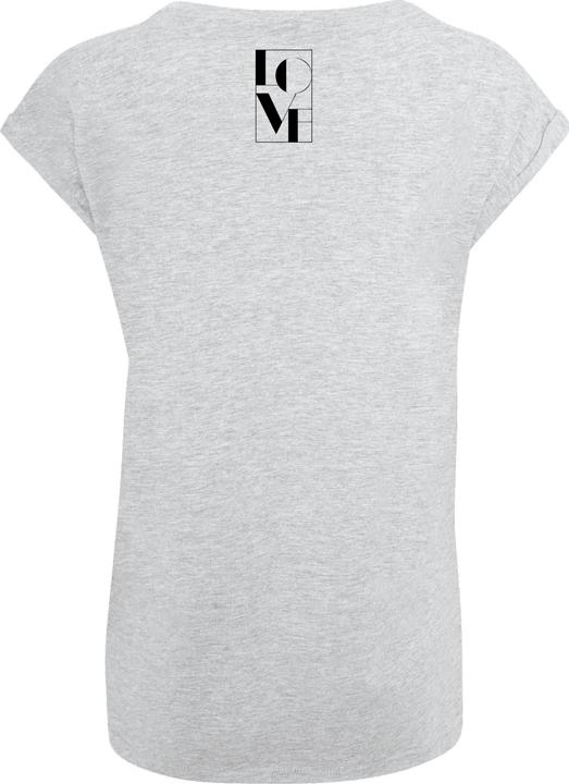 Image du produit Merchcode Ladies Love Tee à épaules étendues - 113381 (3XL)