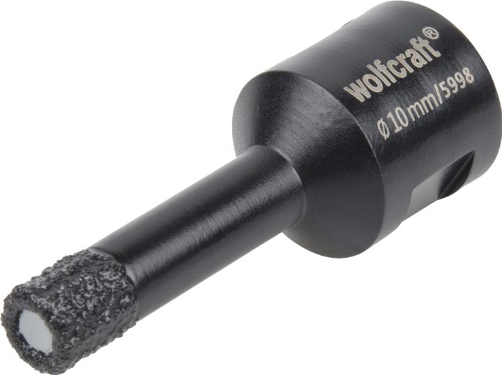 Produktbild wolfcraft 1 Diamantbestr. Bohrkrone für WS ø10mm (10 mm)