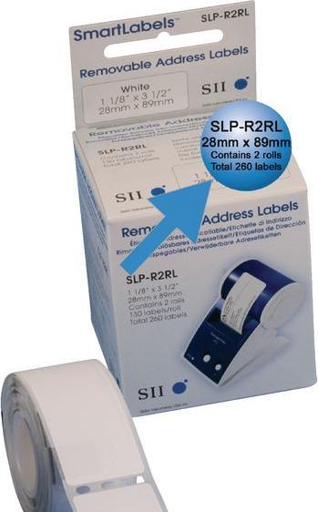 Produktbild Seiko SLP-R2RL Adressetiketten (2.80 cm)