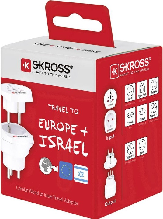 Productafbeelding Skross Wereld naar Israël