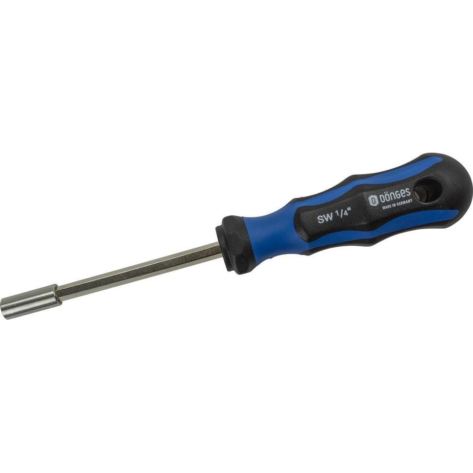 Dönges, Bits, Bit-Handhalter mit Magnet, 1/4"-Antrieb, 2-K-Heft, 220 mm