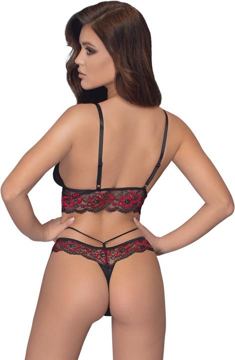 Produktbild Cottelli Collection BH Set schwarz/rot (L)