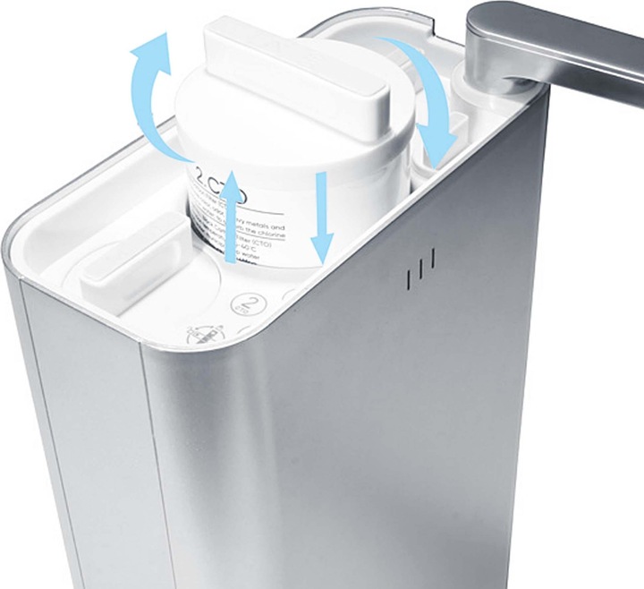 Produktbild Naturewater NW-3-UF 3 Stufen Counter Top Wasserfilter MF Aktivkohle Ultrafilter