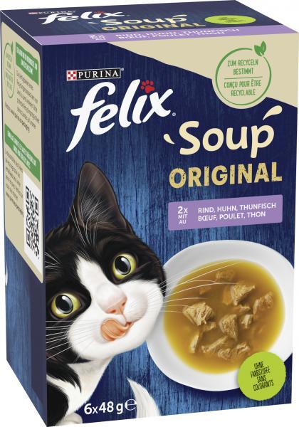 Felix Soup Sélection Mixte (Adulte, 6 pcs, 48 g)