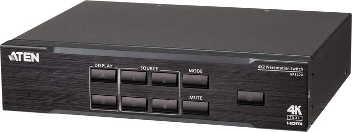 Aten VP1420 4 x 2 True 4K Presentation Matrix Switch