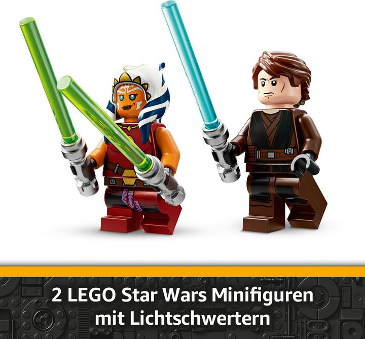 Actual product image LEGO Ahsokas Jedi Interceptor (75401, LEGO Star Wars)
