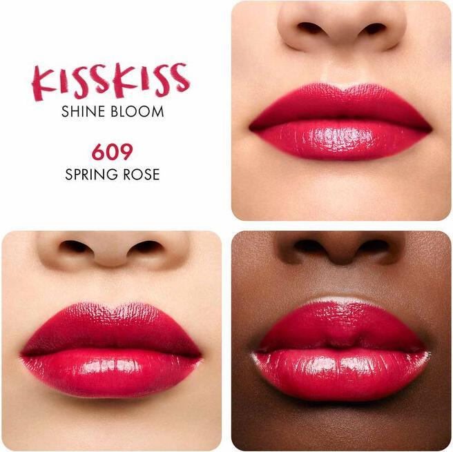 Actual product image Guerlain Kiss Kiss Shine Bloom 609 (609 Spring Rose)