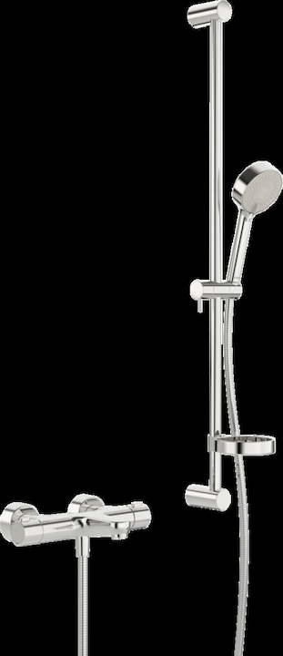 Hansa Hansaprisma Wannen- und Brausearmatur, Handbrausengrösse, 95 mm, 3-strahlig, 48102131