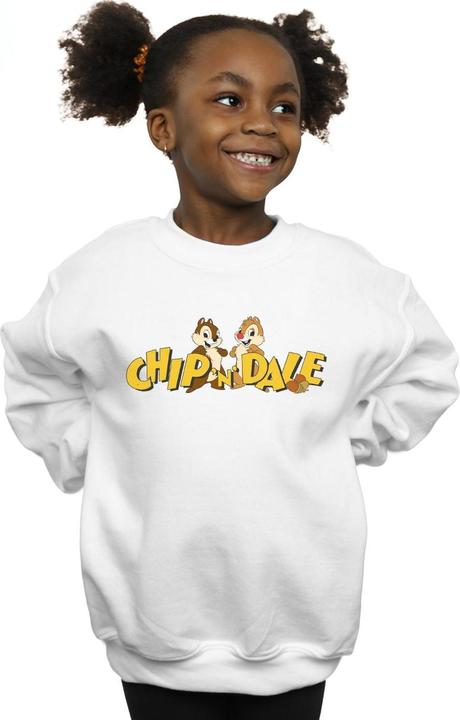 Produktbild Disney Chip And Dale Character Logo Sweatshirt Mädchen (140, 146)