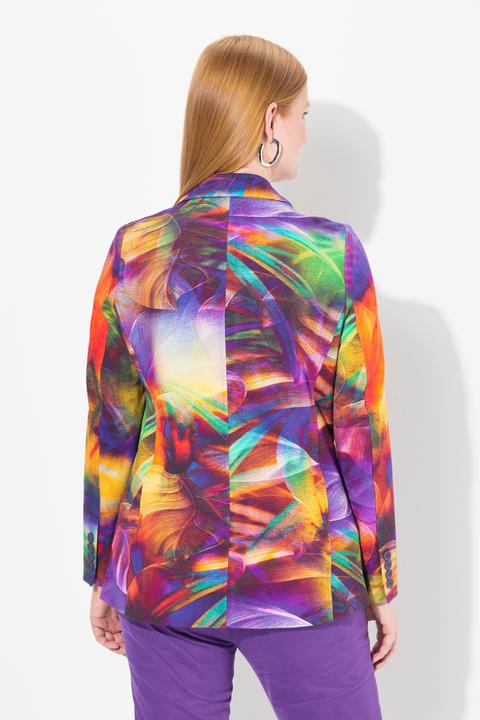 Produktbild Ulla Popken Blazer, Punto di Roma, Reverskragen, Langarm (52)
