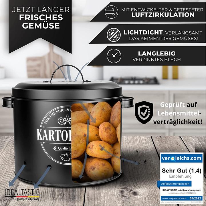 Actual product image Idealtastic Potato Storage Box