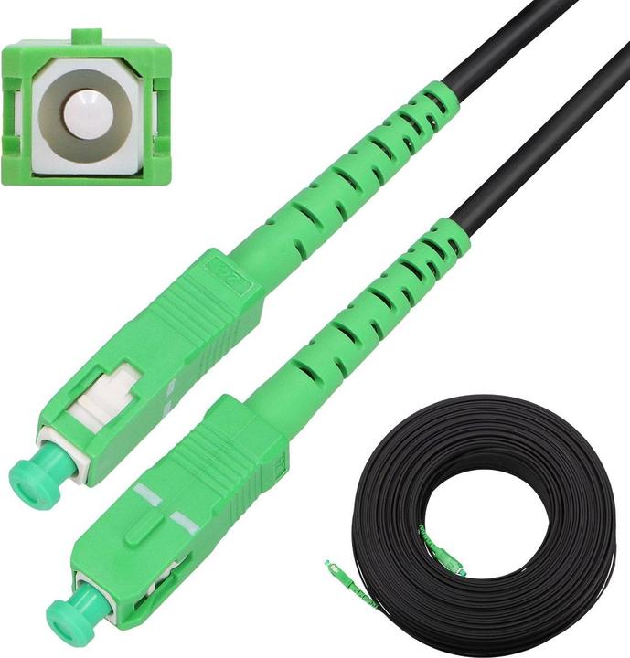 Produktbild Extralink SC/APC-SC/APC | Patchkabel | Rund, Drop, Singlemode, Simplex, G.657A2, 15m (U/FTP, CAT6a, 15 m)