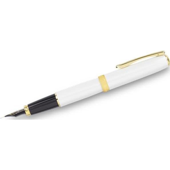 Diplomat, Schreibstifte, Füllhalter Excellence A2 weiss Perlmutt weiss 14kt EF (Weiss, 1 x)