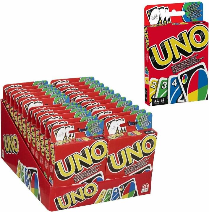 Actual product image Mattel Games UNO card game (English, 2 - 10 Players)
