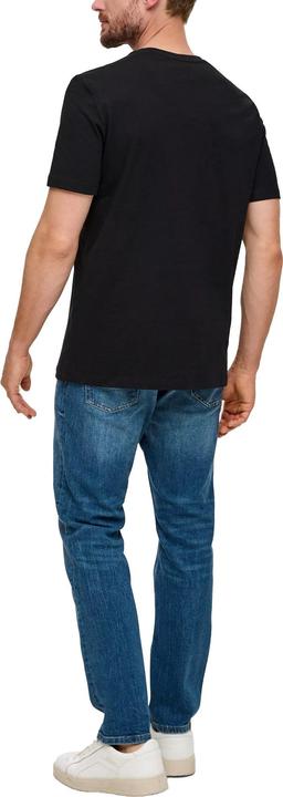 Produktbild S.Oliver T-Shirt Casual Bequem sitzend Logo T-Shirt (XL)