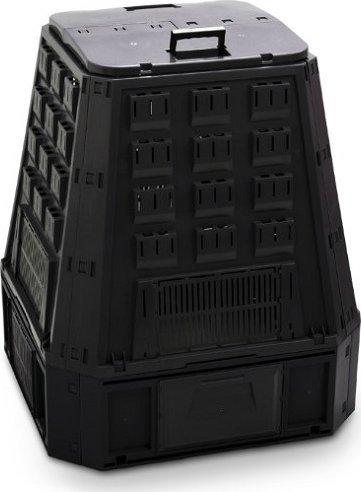 Prosperplast 19554 Kompostierer IKST600C 600 Liter, schwarz (630 l)