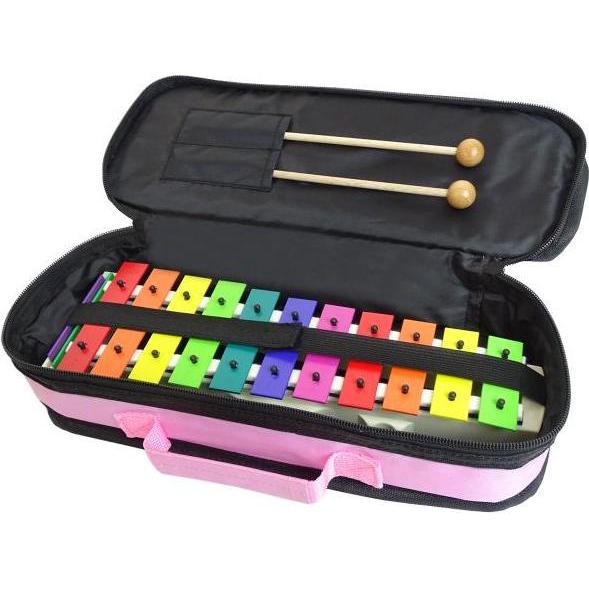 Sonor BWG Boomwhackers Glockenspiel mit Tasche Pink