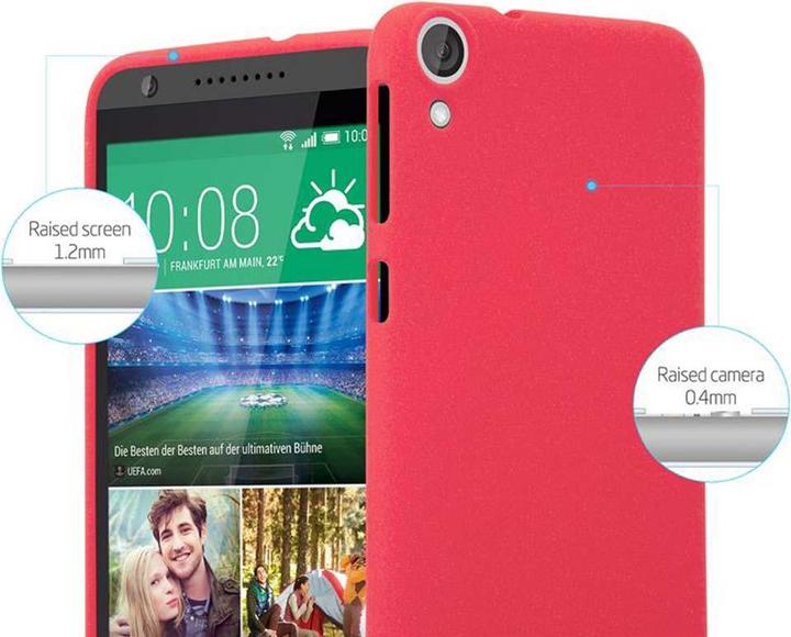 Actual product image Cadorabo TPU Frosted Cover (HTC Desire 820)
