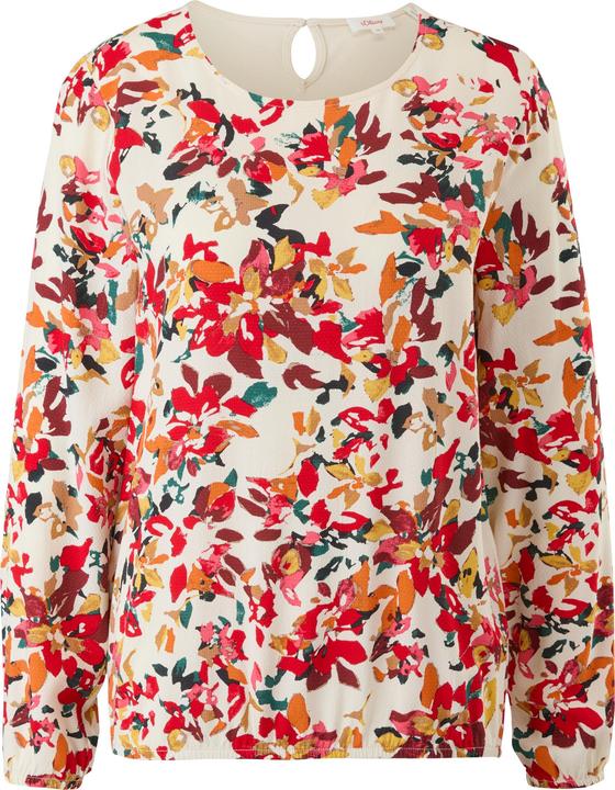 Immagine prodotto s.Oliver T-Shirt Materialmix-Bluse mit Print (40)