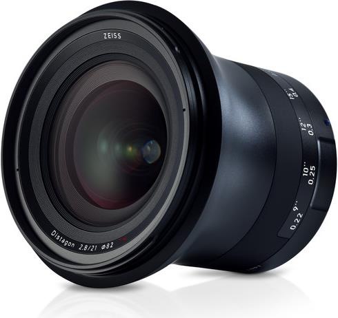 Zeiss Milvus 2.8 / 21mm ZE Canon EF (Canon EF, Plein format)