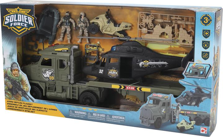 Actual product image Chap Mei Soldier Force Army Deploy Playset