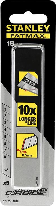 Actual product image Stanley Carbide snapoff blade (Replacement blade)