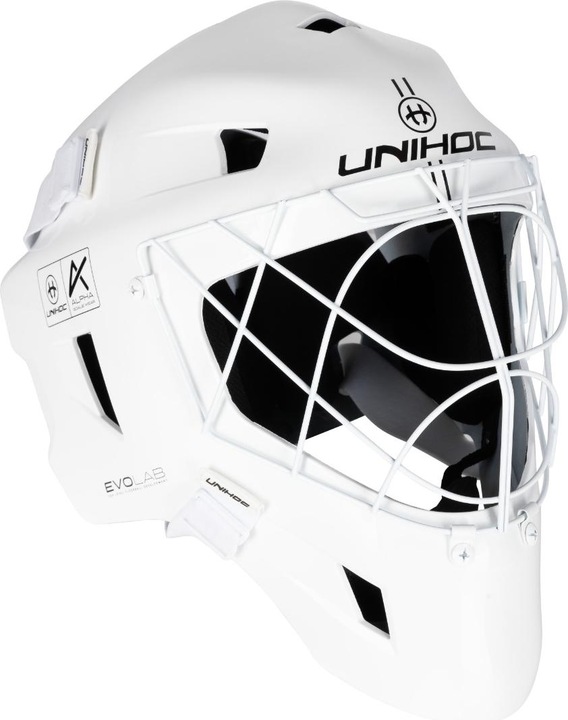 Image du produit Unihoc Goaliemaske ALPHA PRIME weiss-Onesize (Taille unique)