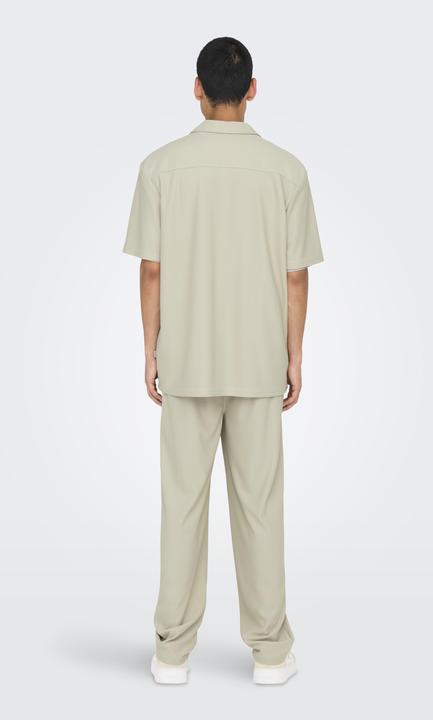 Actual product image Only & Sons Onskari Life Rlx Resort Ss Plizze Shirt (L)