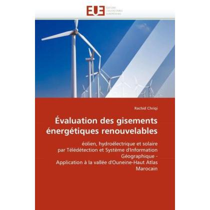 Évaluation des gisements énergétiques renouvelables, Fachbücher