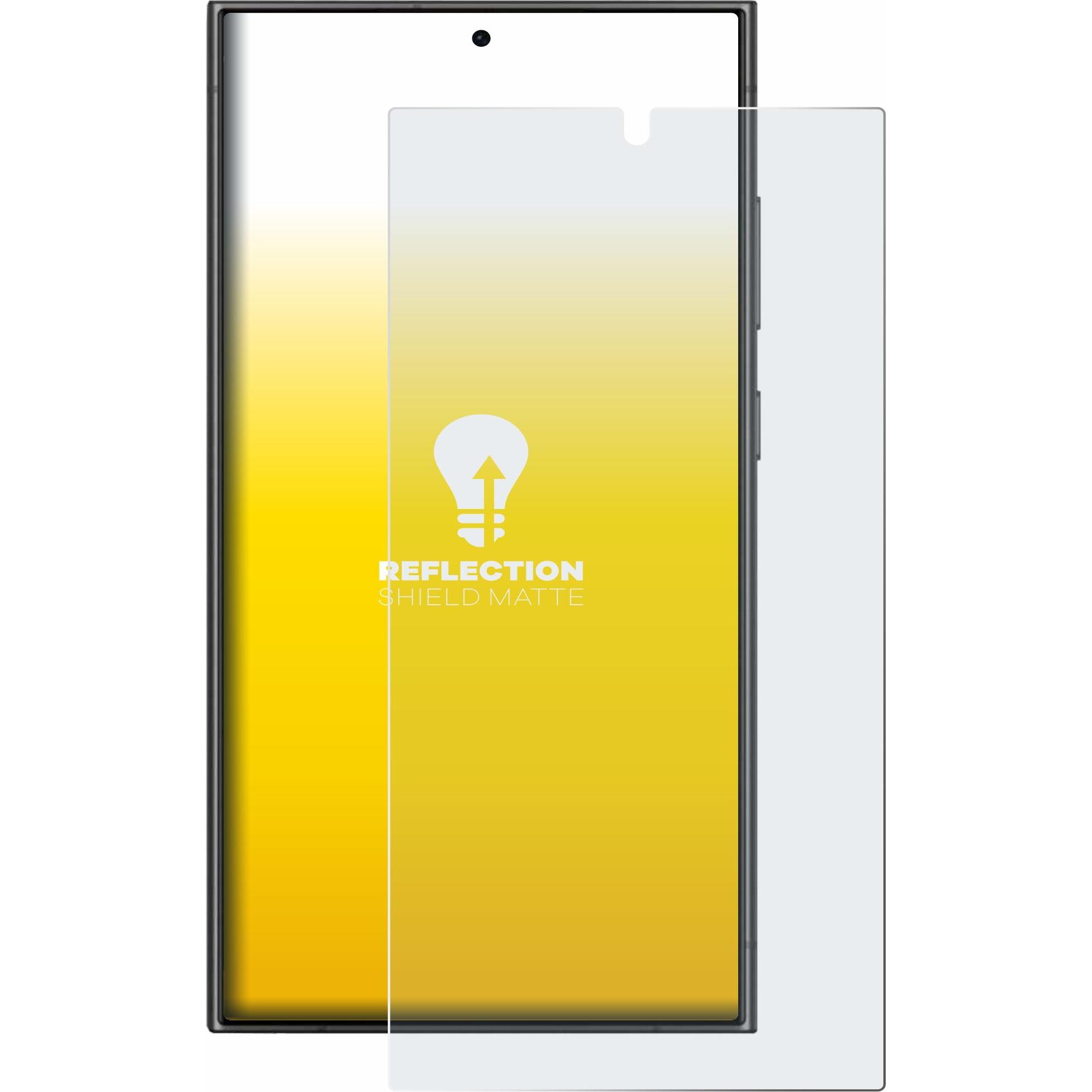 Thumbnail - upscreen Reflection Shield Displayschutz Matt (1 Stück, Samsung Galaxy S24 Ultra), Smartphone Schutzfolie, Grau