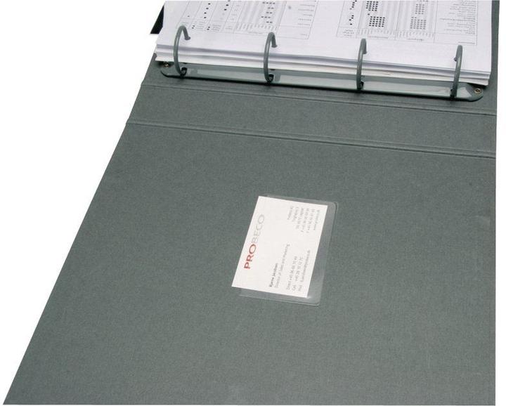 Actual product image Q-Connect Business card pockets (95 x 60 mm)