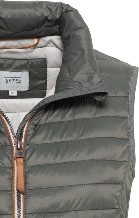 Actual product image Camel Active Quilted waistcoat made from 100% recycled material (48)