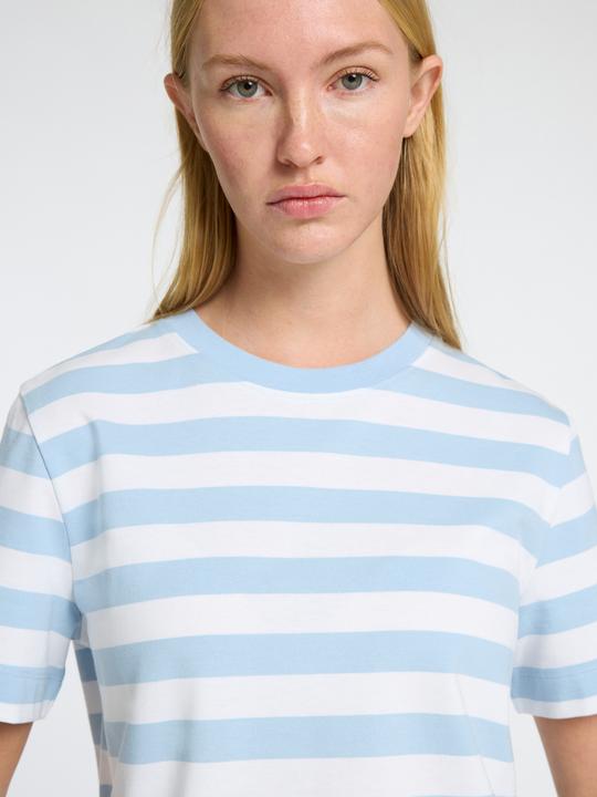Actual product image Selected Femme Slfessential Ss Striped Boxy Tee Noos (XXL)
